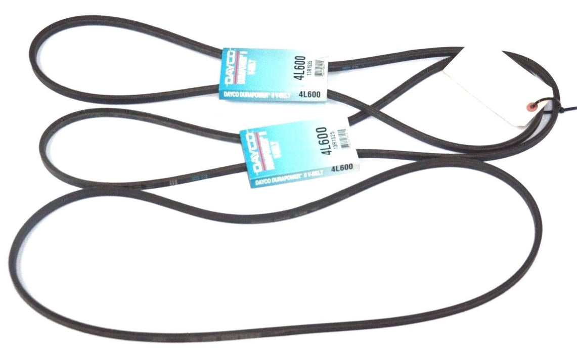 LOT OF 3 NEW DAYCO 4L600 DURAPOWER II V-BELTS