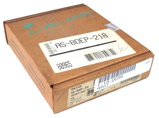 NEW SEALED MODICON AEG AS-BDEP-218 INPUT MODULE TSX A120, 115VAC, ASBDEP218
