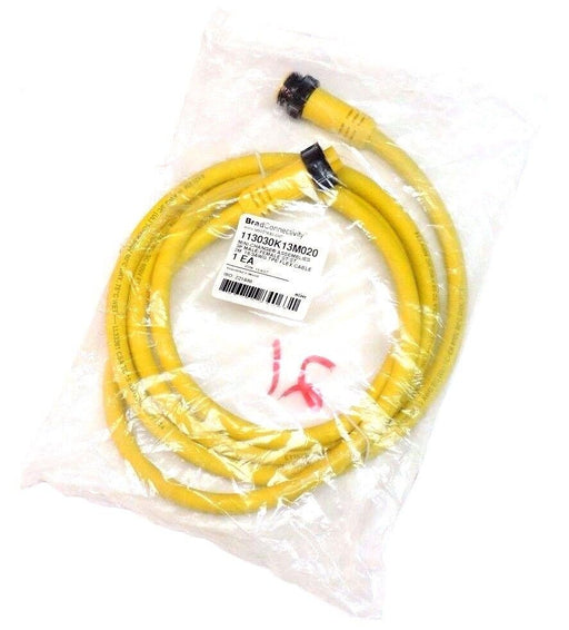 NEW BRAD HARRISON 113030K13M020 MINI-CHANGE CABLE 3P MALE/FEMALE ST/ST 2M