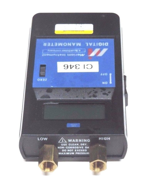 MERIAM INSTRUMENT D0500MB DIGITAL MANOMETER B0406N018
