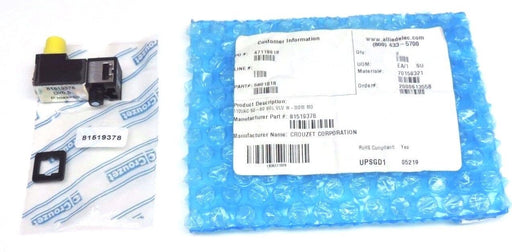 NEW CROUZET CORP. 81519378 SOLENOID VALVE 11/34/MM, 110VAC, 50-60HZ