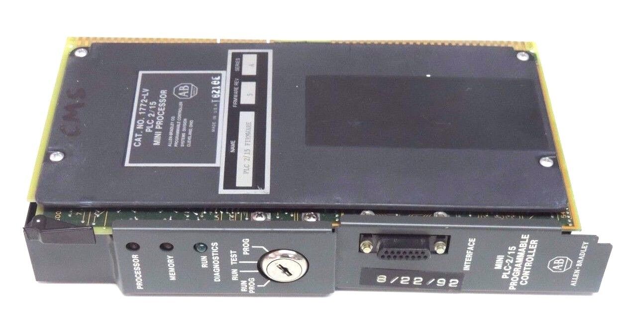 ALLEN BRADLEY 1772-LV SER. A MINI PROCESSOR F/W REV. 5, PLC 2/15, 1772LV