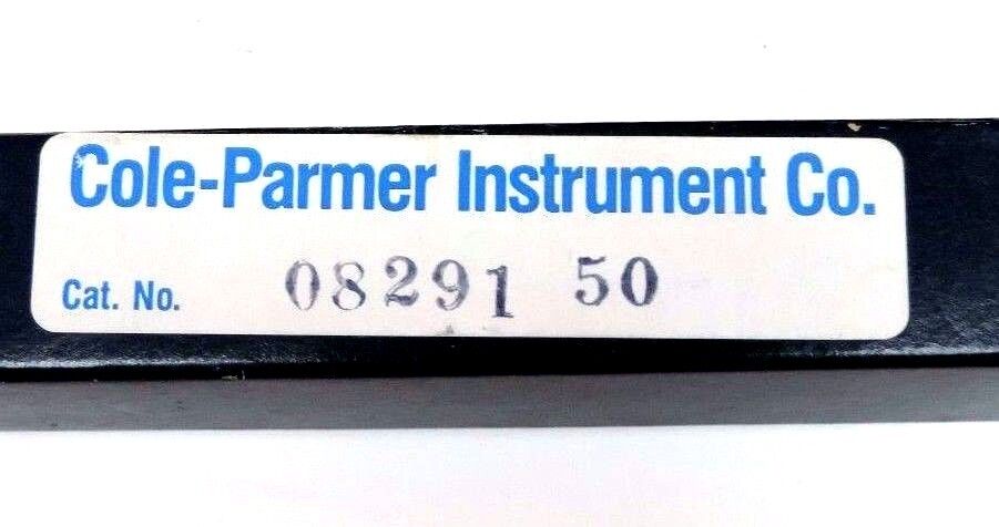 LOT OF 2 NEW COLE PARMER 08291-50 HYDROMETERS 1.00-2.00 SPECIFIC GRAVITY 300MM