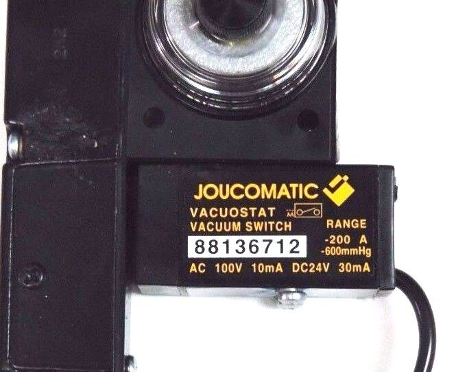 NIB ASCO JOUCOMATIC 88136705 EJECTOR PUMP W/ 88136712 VACUUM SWITCH, 88136706