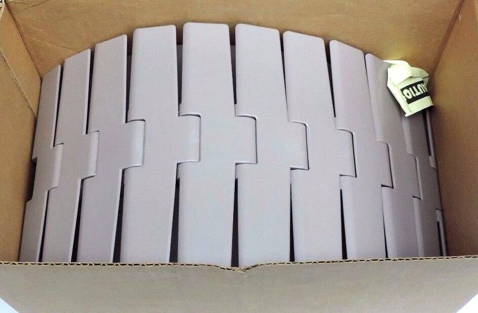 NIB REXNORD LF882T-7-1/2 TABLE TOP CHAIN 10FT LENGTH 7-1/2" WIDTH 1-1/2" PITCH