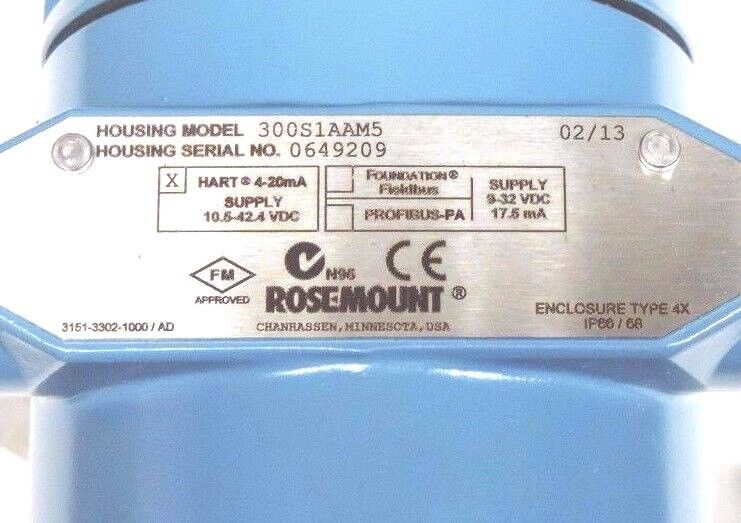 NIB EMERSON ROSEMOUNT 3051S2CD4A2A11A1AM5Q4 SUPERMODULE TRANSMITTER 300S1AAM5