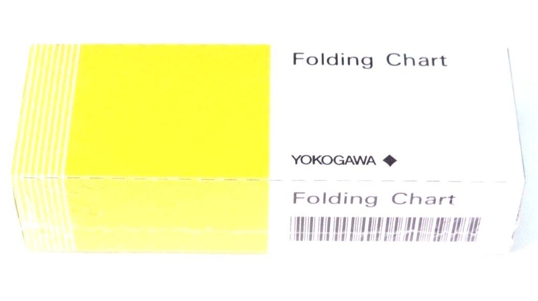 LOT OF 2 NIB YOKOGAWA B9565AW FOLDING CHART PAPERS