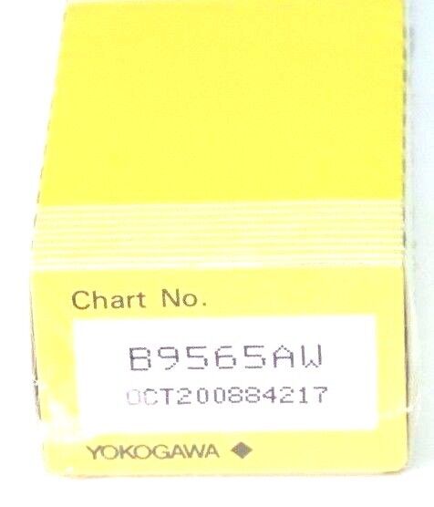 LOT OF 2 NIB YOKOGAWA B9565AW FOLDING CHART PAPERS