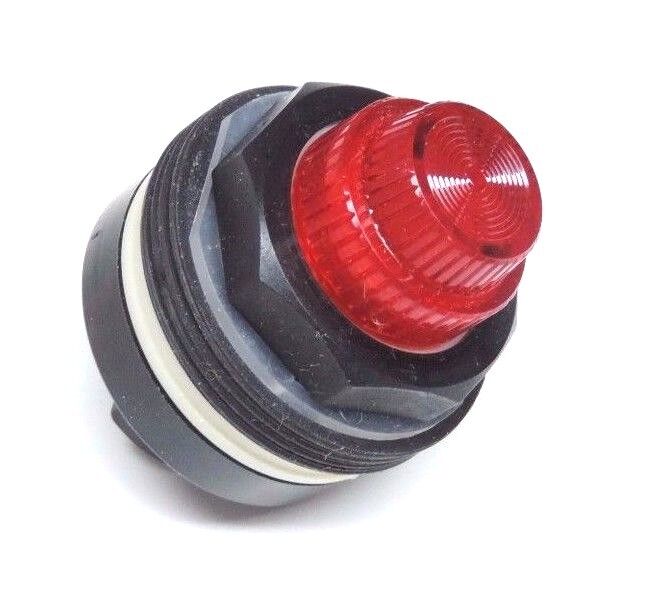 LOT OF 7 SQUARE D 9001-KP44 PILOT LIGHTS RED 9001KP44