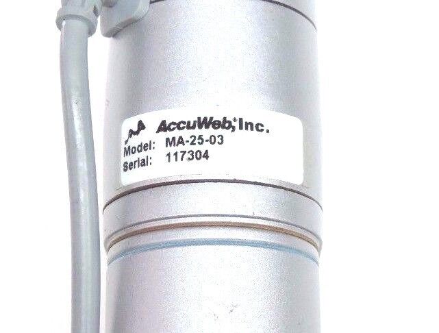 NEW ACCUWEB MA-25-03 LINEAR ACTUATOR MA2503
