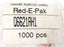 LOT OF 529 NEW RED-E-PAK Q6621AH1 ORANGE CAPLUGS