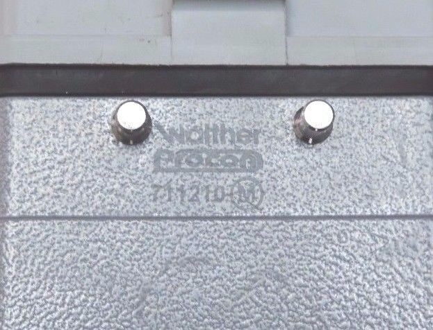 LOT OF 2 NEW WALTHER 711210 SURFACE MOUNT BASES