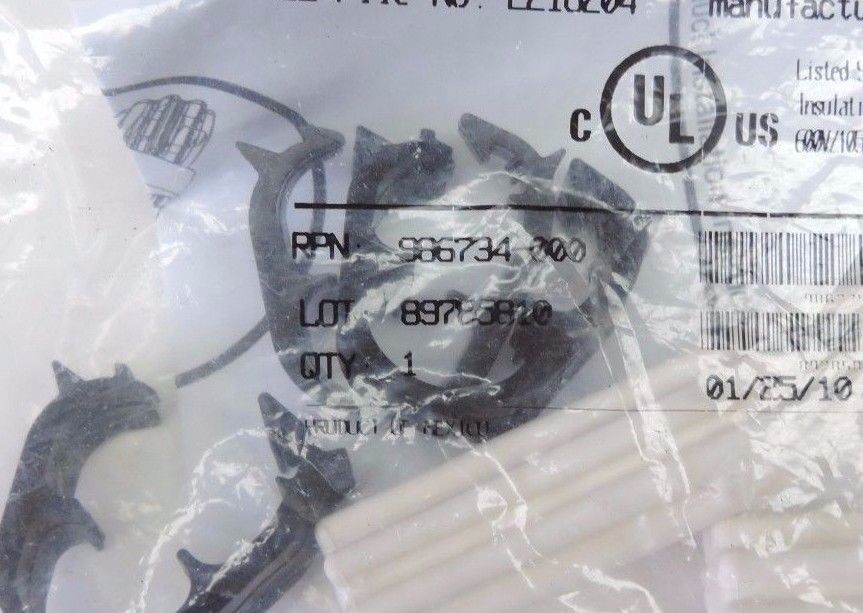 LOT OF 6 NIB TYCO 986734-000 GEL CAP INSULATING SPLICE COVERS 986734000