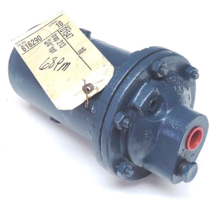 NEW ARMSTRONG D1547 STEAM TRAP 213, 3/4" NPT, 250PSIG