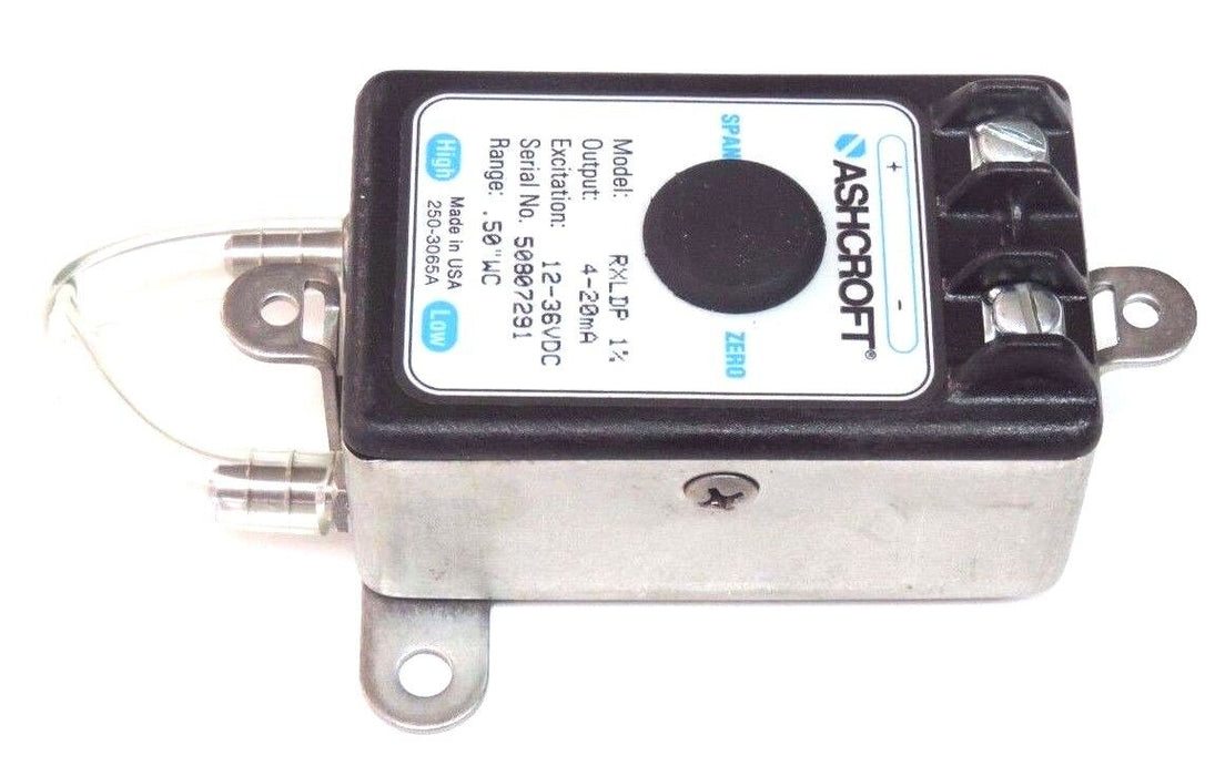 NIB ASHCROFT ASH-RX-D-100-B-M-MB4-42-B-050 PRESSURE TRANSMITTER 4-20MA, RXLDP