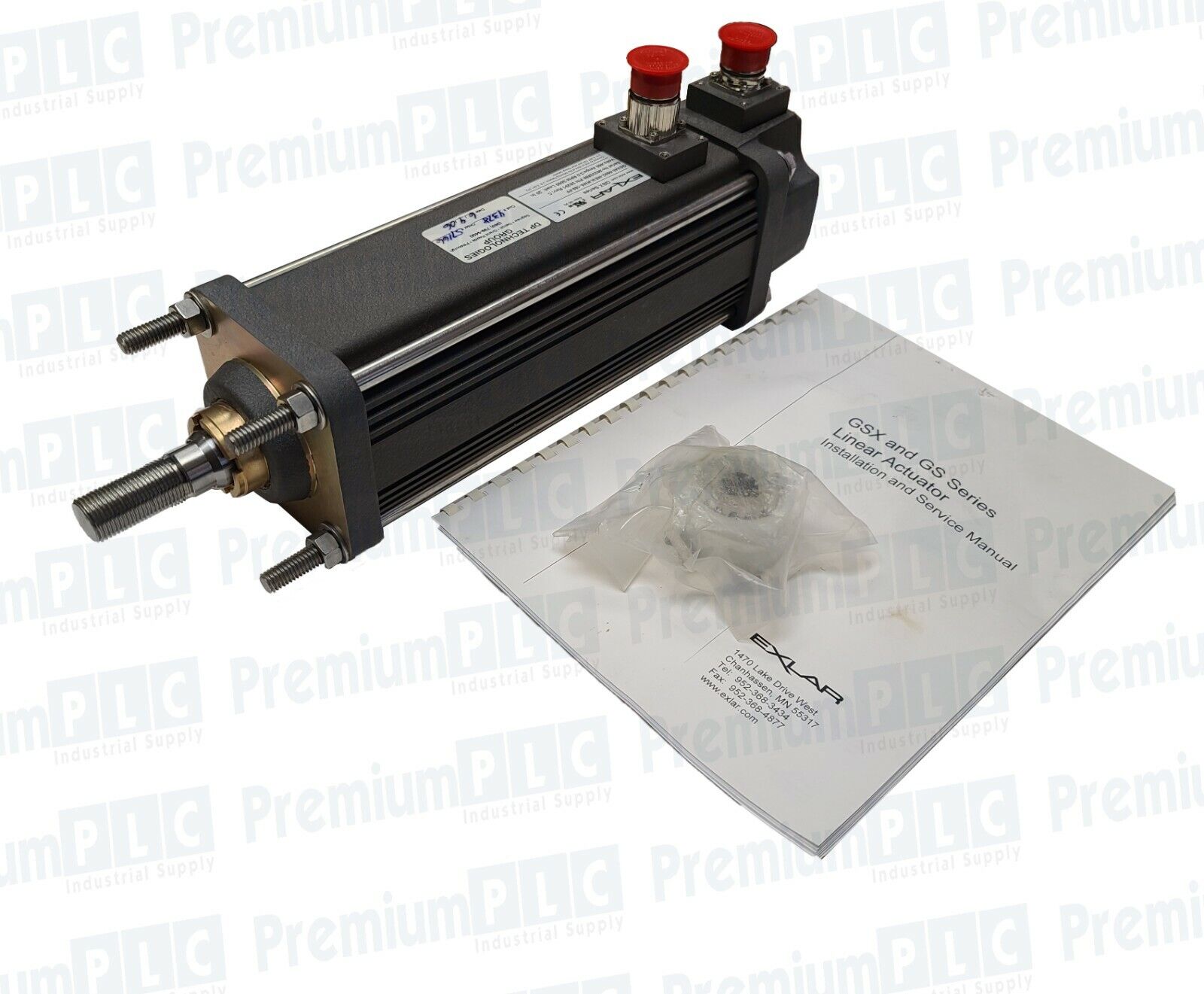 NEW EXLAR GSX40-0602-MEM-KM5-168-PF GSX SERIES LINEAR ACTUATOR P/N 25291 REV. C