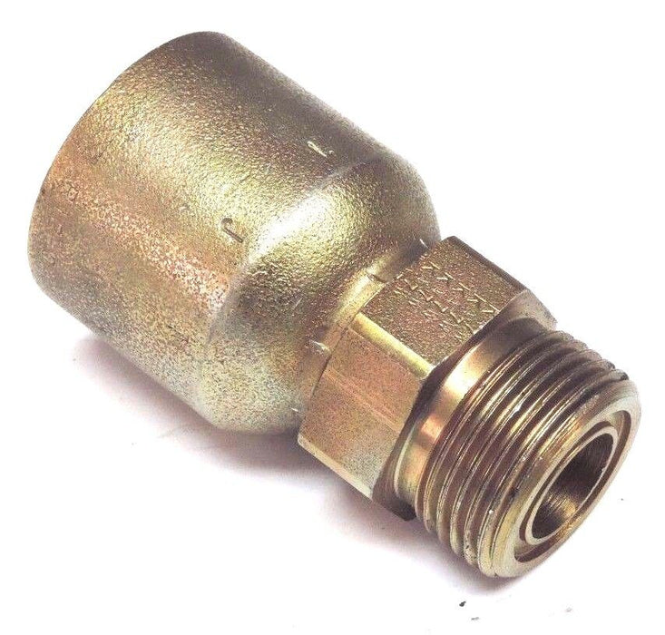 NEW PARKER 1JM71-12-12 CRIMP HOSE FITTING 1" MALE END 1JM711212