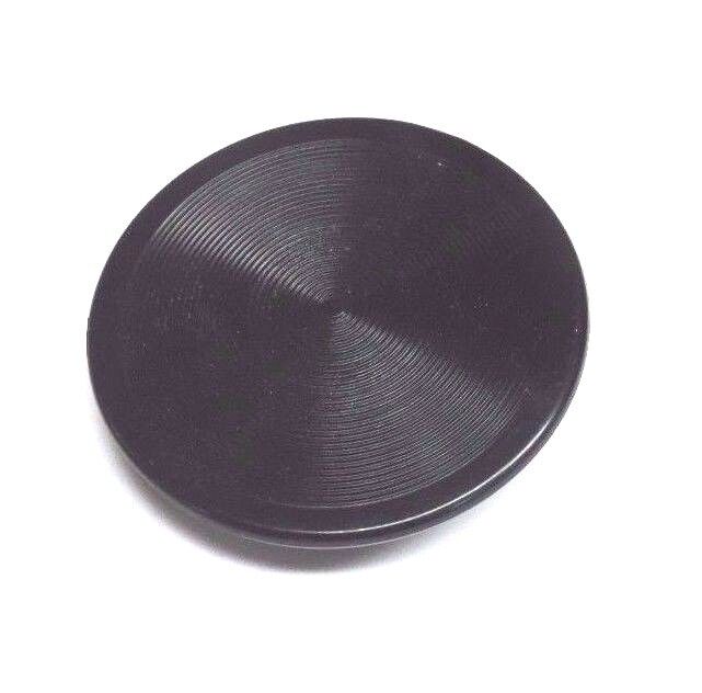 NIB SQUARE D 9001-KR5B SER. H BLACK MUSHROOM PUSHBUTTON 2-1/4'' DIA., 9001KR5B