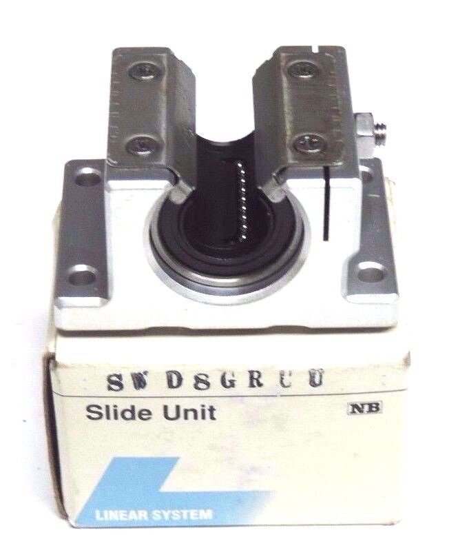 NIB NB NIPPON SWD8GRUU LINEAR BEARING SLIDE UNIT SWD-8, SWD8