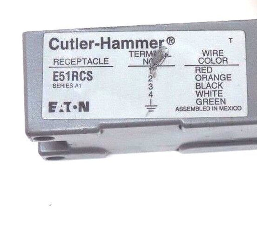 CUTLER HAMMER E51RCS EPOXY FILLED RECEPTACLE SERIES A1