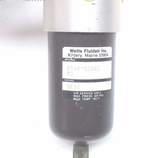 NEW SKINNER C2D1710C VALVE 90PSI, 1/8 ORIFICE W/ WATTS 8548-02DGC REGULATOR