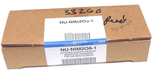 F/S JOHNSON CONTROLS NU-NIM206-1 NETWORK IDENTITY MODULE MIGRATION (4XNIM202)