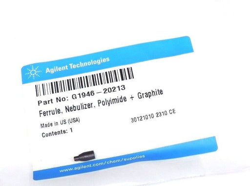 NEW AGILENT TECHNOLOGIES G1946-20213 FERRULE, NEBULIZER, POLYIMIDE + GRAPHITE