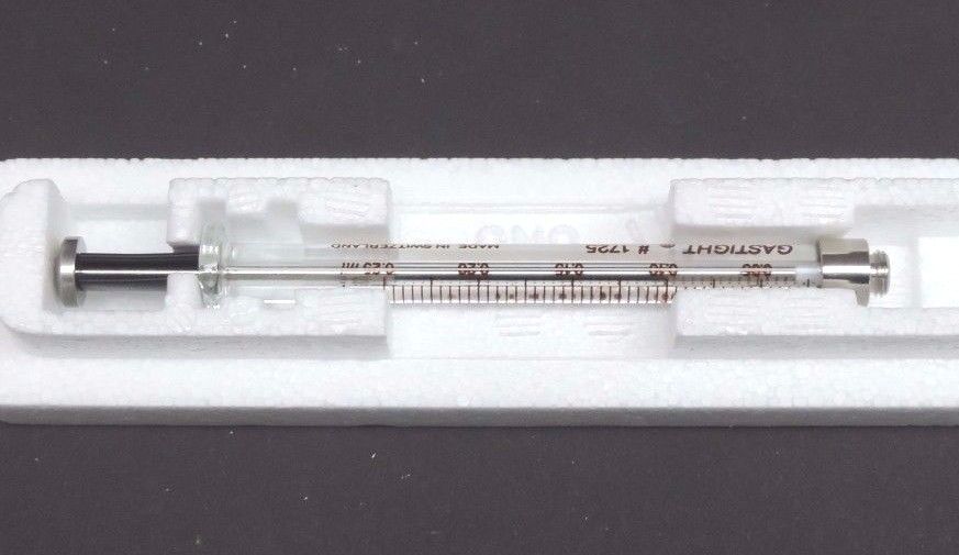 NIB HAMILTON AGILENT 9301-0678 SYRINGE 202325 1725 RN HP, 250UL,