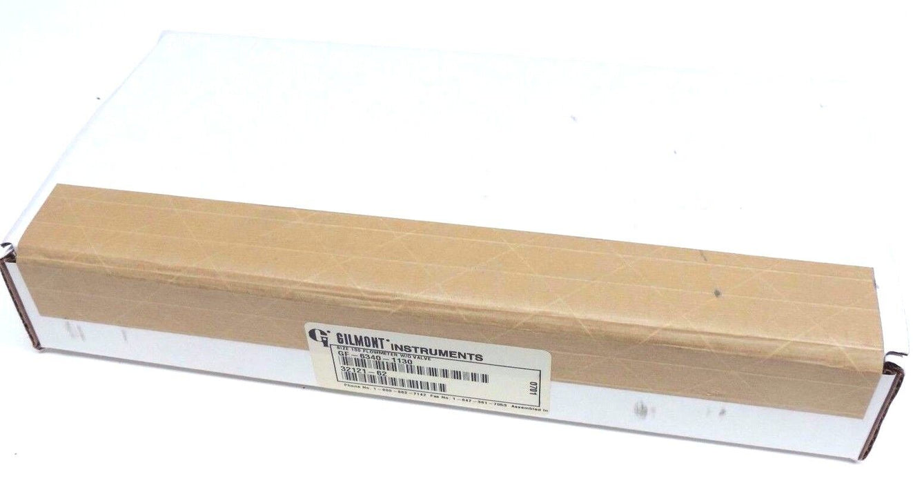 F/S GILMONT INSTRUMENTS GF-6340-1130 SIZE 130 FLOWMETER W/O VALVE GF63401130