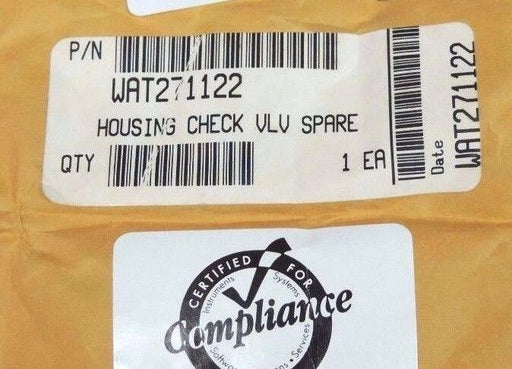LOT OF 2 NEW SEALED WATERS WAT271122 HOUSING CHECK VLV SPARES