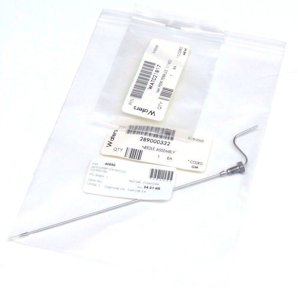 NEW WATERS 289000332 NEEDLE ASSEMBLY W/ WAT021817 NM PEEK FERRULE 1/16 OD