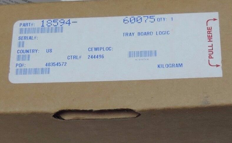 FACTORY SEALED HEWLETT PACKARD 18594-60075 TRAY BOARD LOGIC 1859460075
