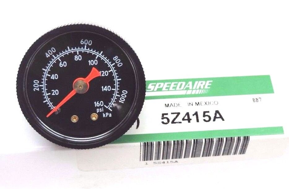 NIB SPEEDAIRE 5Z415A REGULATOR PMAX = 150PSI W/ GAGE