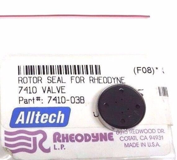 NEW RHEODYNE 7410-038 ROTOR SEAL FOR RHEODYNE 7410 VALVE, 7410038