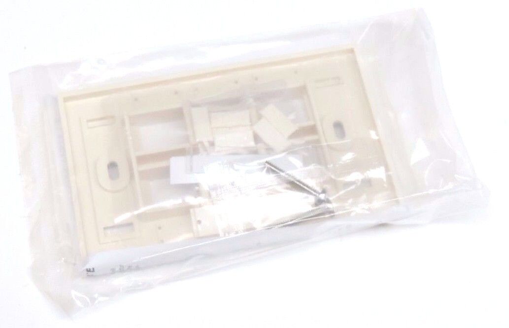 LOT OF 10 ADC FACEPLATE SINGLE GANG FLUSHMOUNT 6-PORT 1436364 REV. B ADCP-92-142