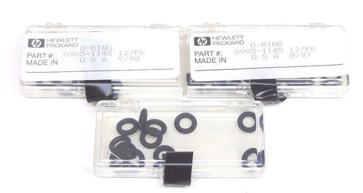 LOT OF 3 NEW HP 0905-1145 O-RINGS 12/PKS, 36 TOTAL RINGS, 09051145