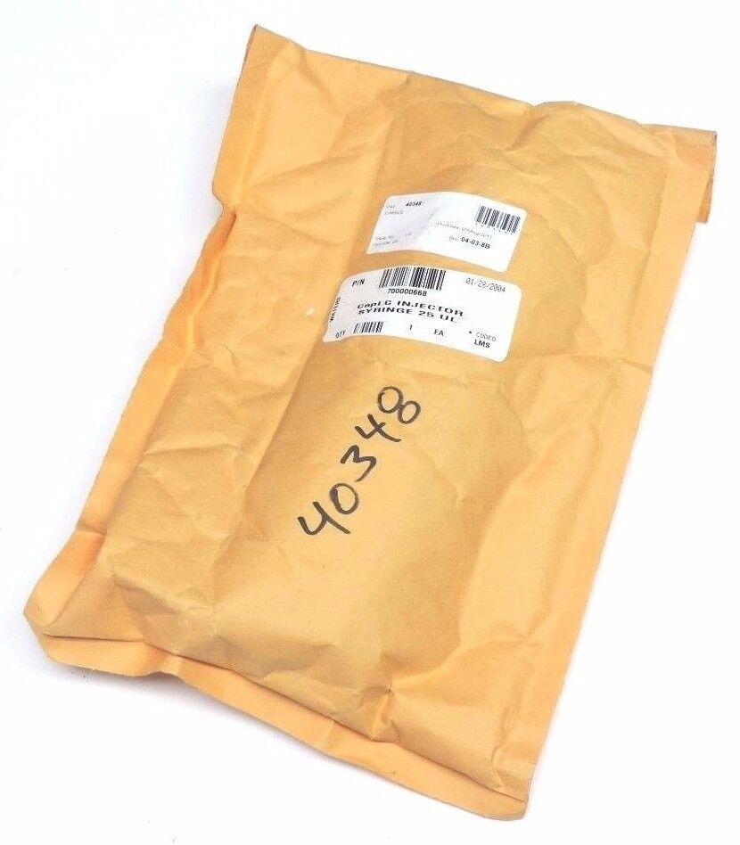 NEW SEALED WATERS 700000668 CAPLC INJECTOR SYRINGE 25UL