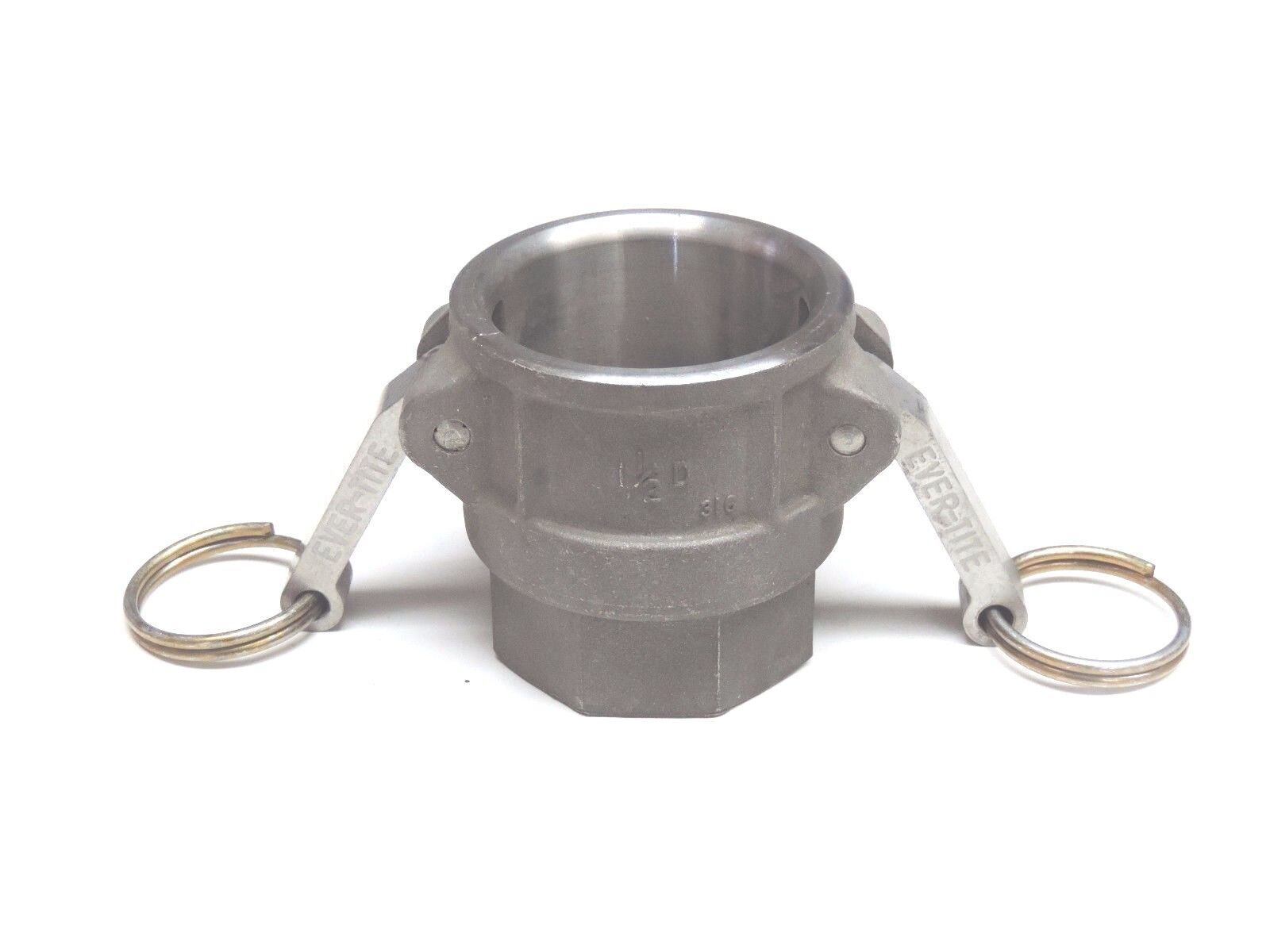 NEW EVER-TITE 1-1/2-D CAM AND GROOVE COUPLER 1-1/2"