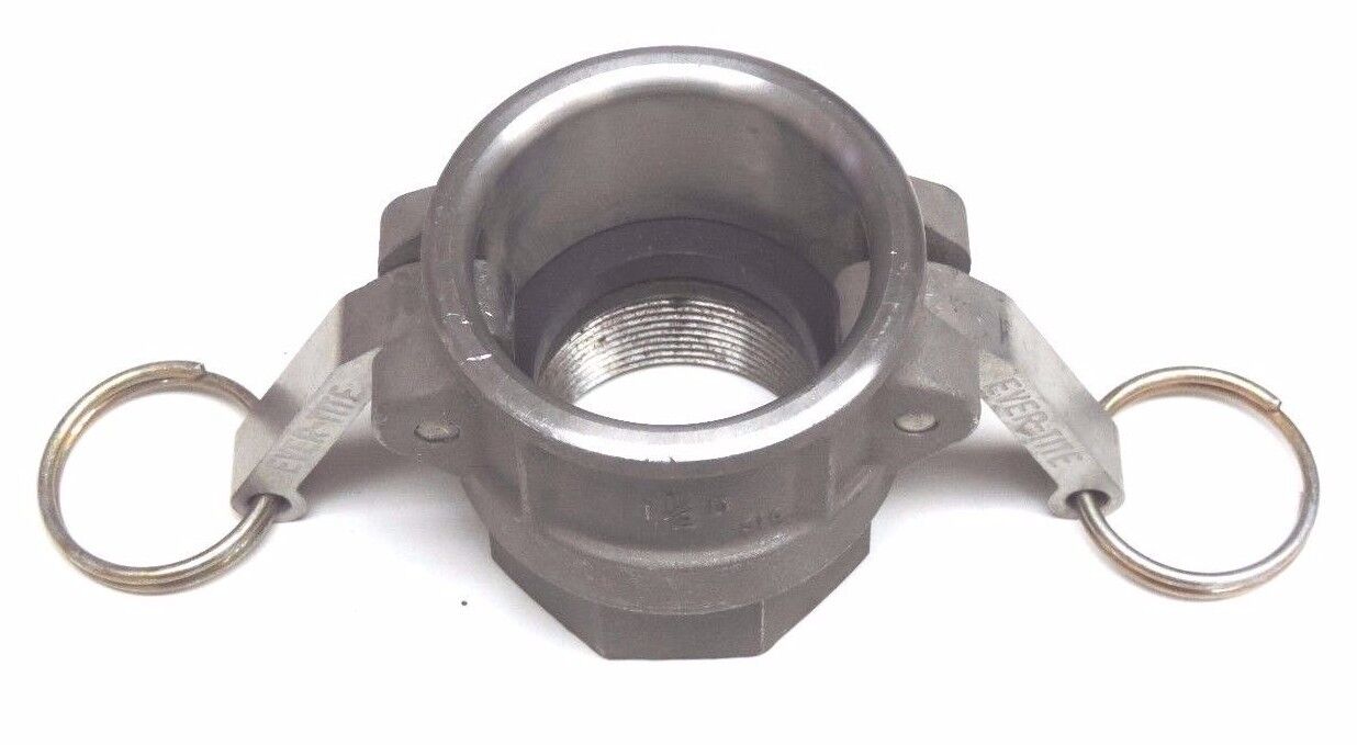 NEW EVER-TITE 1-1/2-D CAM AND GROOVE COUPLER 1-1/2"