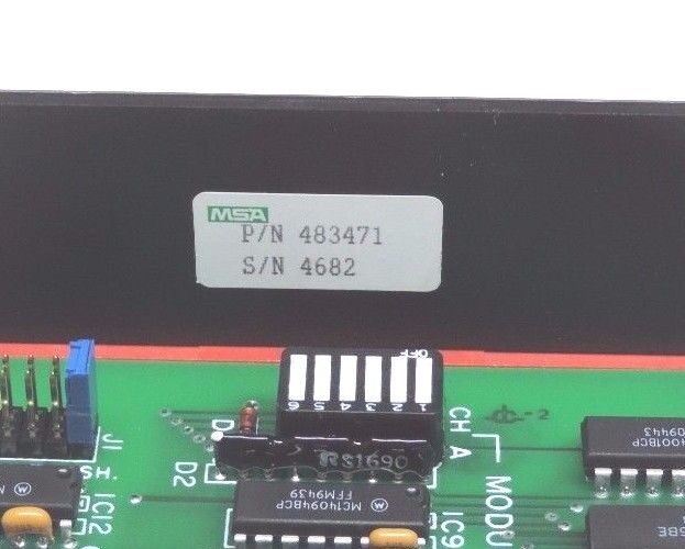 NEW MSA 483471 RELAY PROGRAMMER MODULE 5000 D482536 REV. 4