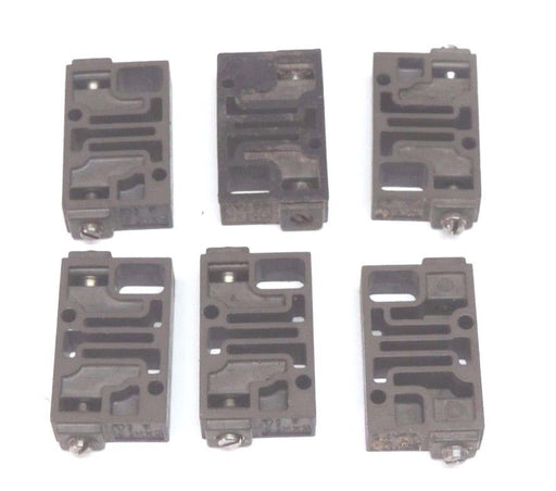 LOT OF 6 NUMATICS EXH MANIFOLD END PLATES 239-458