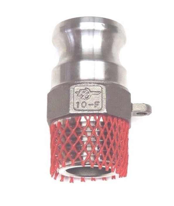 LOT OF 3 NEW EVER TITE 10F 1" CAM AND GROOVE ADAPTERS MALE ADAPTER X MIP
