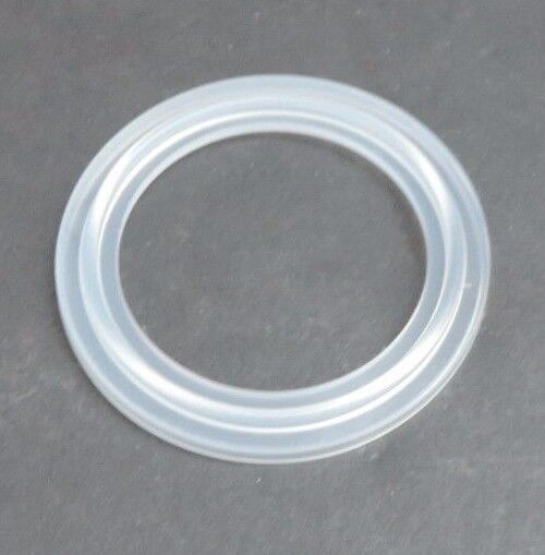 LOT OF 40 NEW NEWMAN P/N: 40RXF-PX FLANGED CLAMP GASKETS STYLE: USPCLVI PLAT SIL