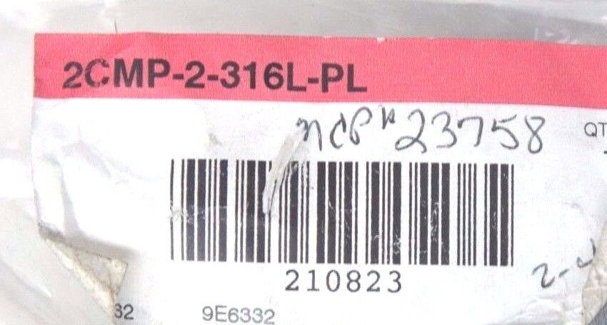 NEW TRI-CLOVER / ALFA LAVAL 2CMP-2-316L-PL TRI/CLAMP ELL, 713032