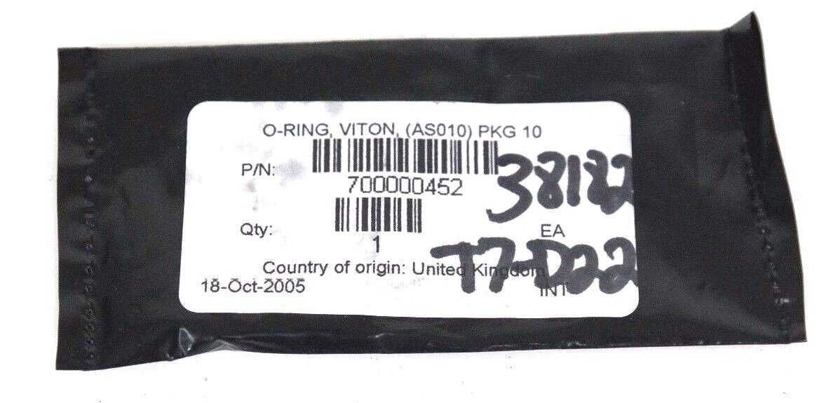 NEW WATERS 700000452 O-RING, VITON (AS010) PKG 10