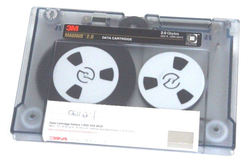 LOT OF 4 3M MAGNUS 2.0 DATA CARTRIDGES 2.0 GBYTES 950FT