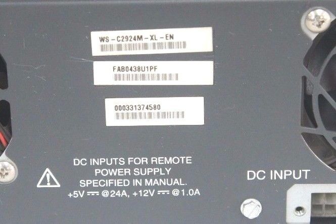 CISCO SYSTEMS WS-C2924M-XL-EN LAN SWITCH CATALYST 2900 SERIES XL WSC2924MXLEN