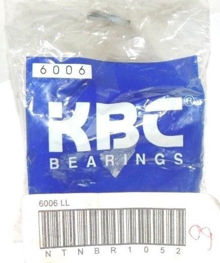 NEW KBC 6006 LL BEARING 6006LL
