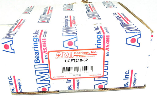 NIB AMI UCFT210-32 2-BOLT FLANGE BEARING UCFT21032