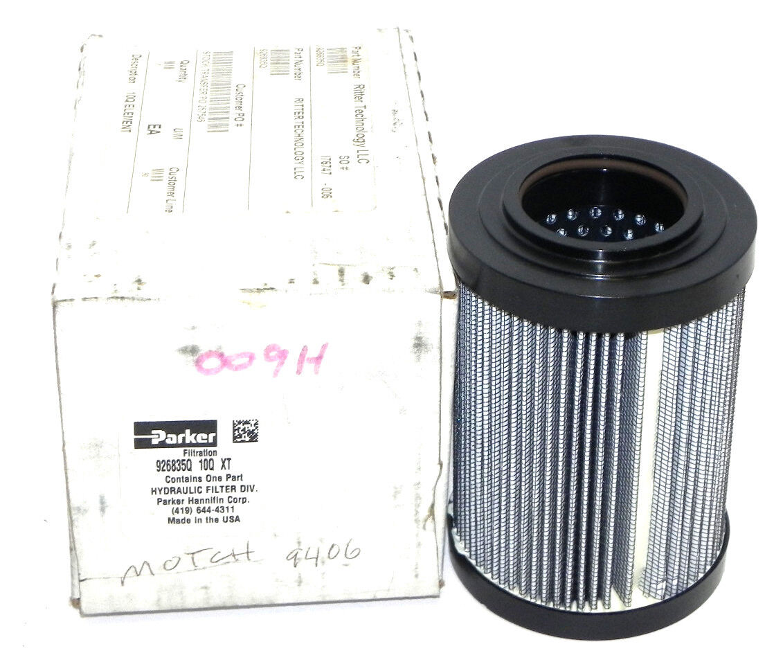 NIB PARKER 926835Q FILTER ELEMENT 10 MICRON, 10GPM, 150PSI